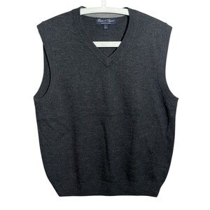 Davis & Squire Extra Fine Merino Wool Sweater Vest